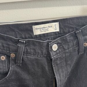 Abercrombie & Fitch Men's Dark Gray Jeans